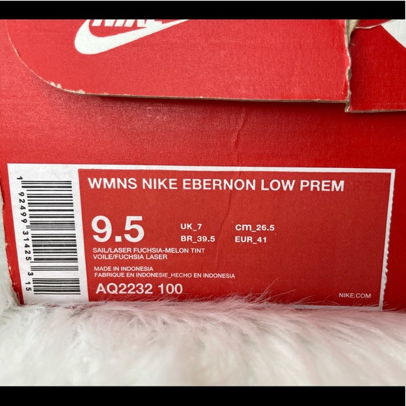 NEW Nike Wmns Ebernon Low Premium SNEAKERS - Picture 15 of 15